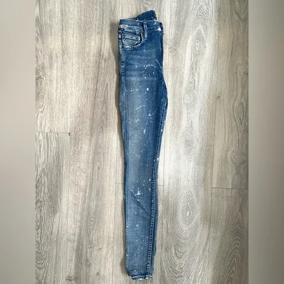❣️CITIZENS OF HUMANITY ROCKET PAINT SPLATTER BLEACHED STARRY LIGHT JEANS SIZE 26
