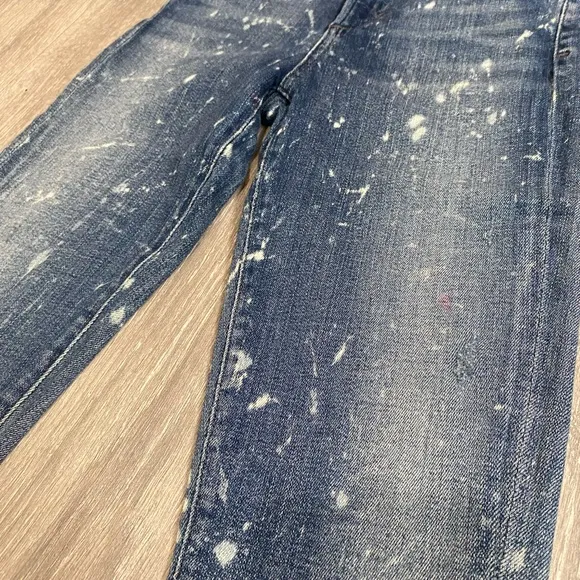❣️CITIZENS OF HUMANITY ROCKET PAINT SPLATTER BLEACHED STARRY LIGHT JEANS SIZE 26