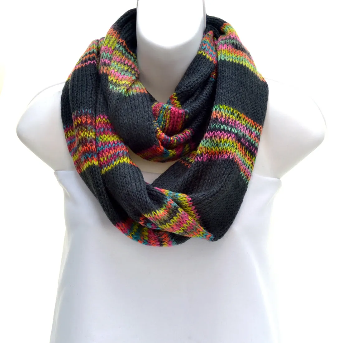 Classic Knit Infinity Scarf