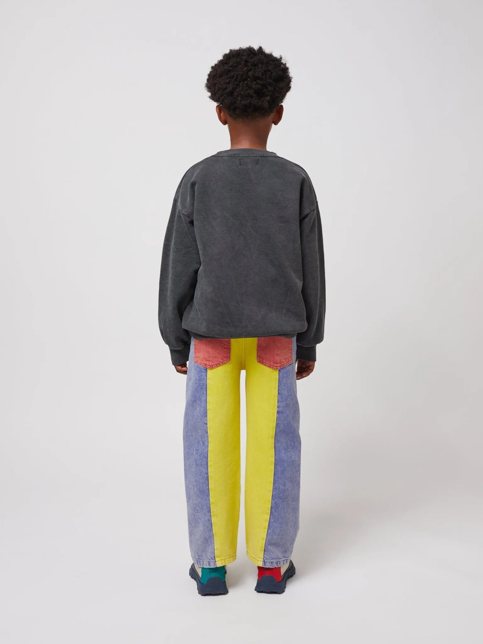 Colour Block Denim Pants by Bobo Choses