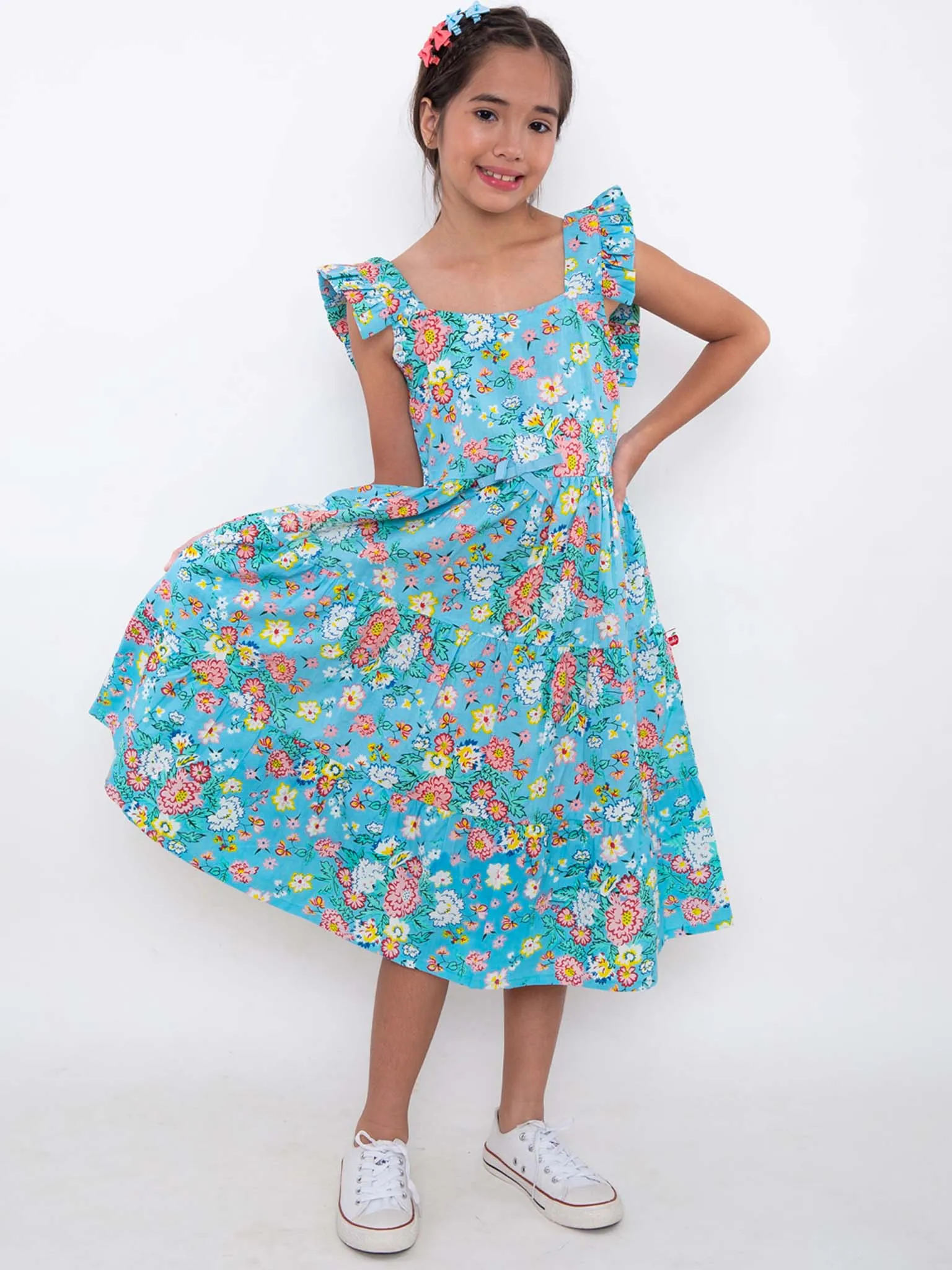 Cornflower Meadow Maxi Dress