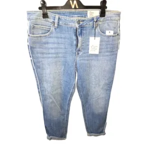 Cosmic Blue Love Jeans, Size 32 NWT Skinny