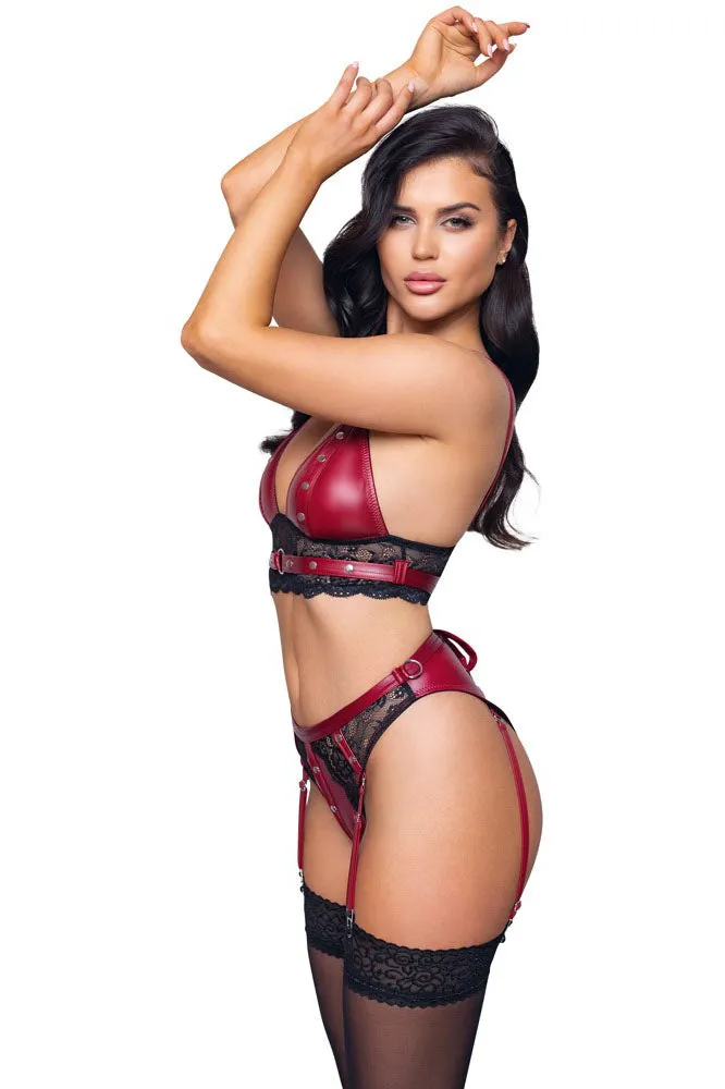 Cottelli Bondage Red Set