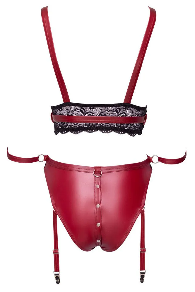 Cottelli Bondage Red Set