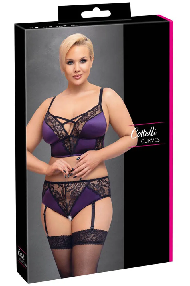 Cottelli Curves Purple Set