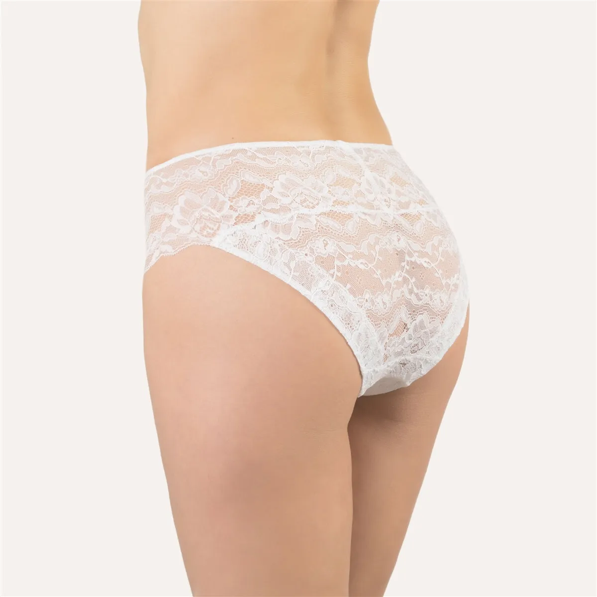 Cotton Club Giulia Bikini Brief - White