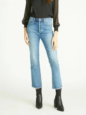 Crosby High Rise Straight Jean in Medium Wash