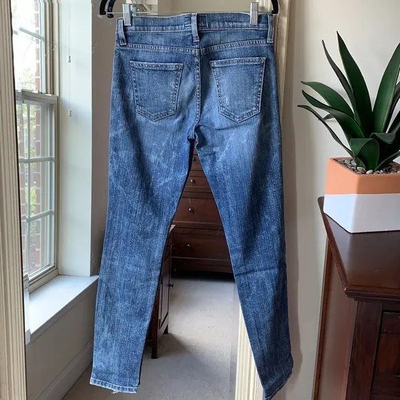 CURRENT/ELLIOTT The Ankle Skinny in Heartbreak Destroy skinny jeans (26) ✨