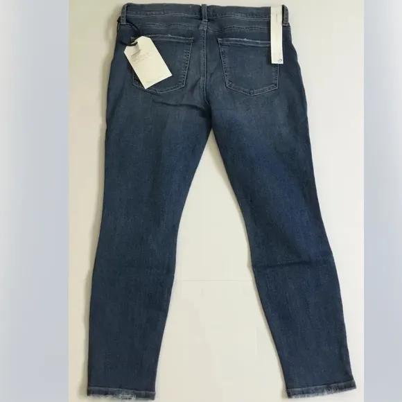 CURRENT/ELLIOTT The Stiletto Ripped Skinny Jeans 2 Year Destroyed NWT 32