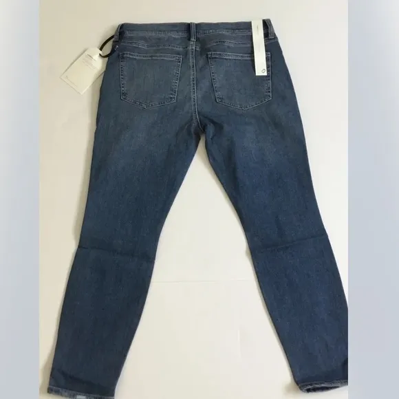 CURRENT/ELLIOTT The Stiletto Ripped Skinny Jeans 2 Year Destroyed NWT 32