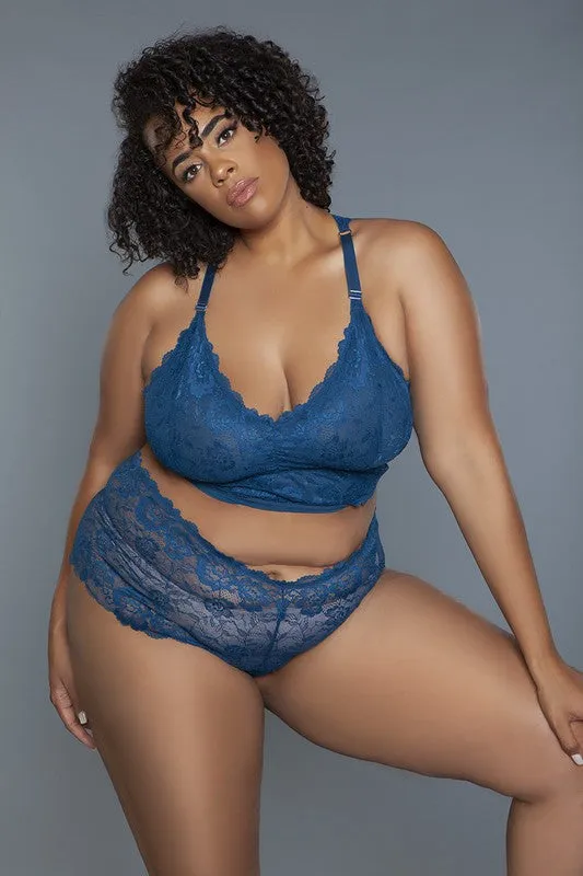 CURVY // Cindy Cami Set Deep Royal