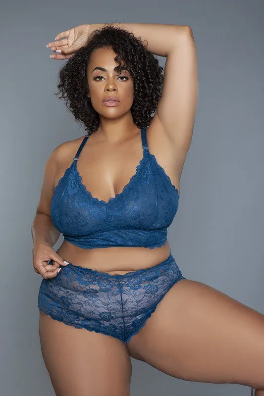 CURVY // Cindy Cami Set Deep Royal