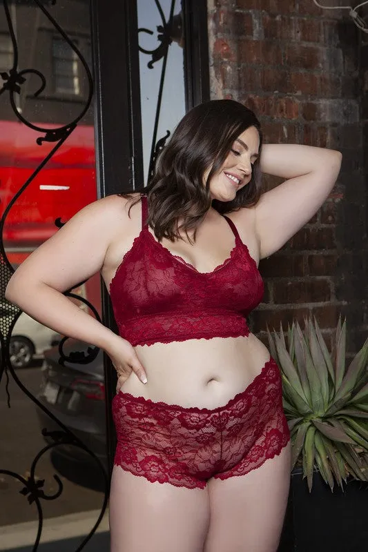 CURVY // Cindy Cami Set Deep Royal