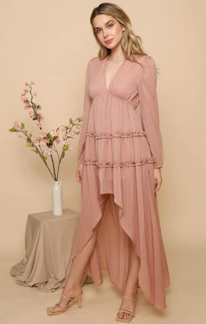 Dakota Dusty Peach Maxi Dress