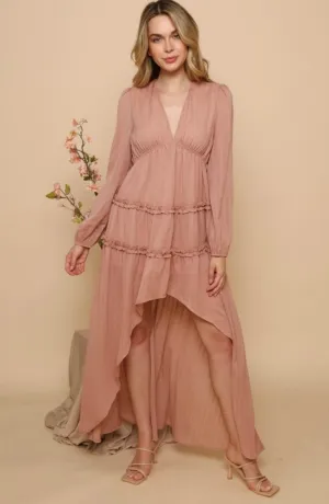 Dakota Dusty Peach Maxi Dress
