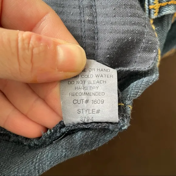 David Kahn Straight Leg Blue Denim Jeans Size 29