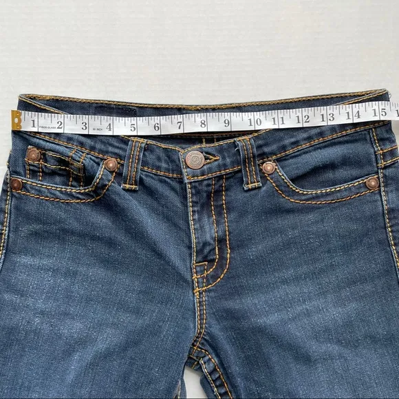 David Kahn Straight Leg Blue Denim Jeans Size 29