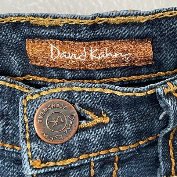 David Kahn Straight Leg Blue Denim Jeans Size 29