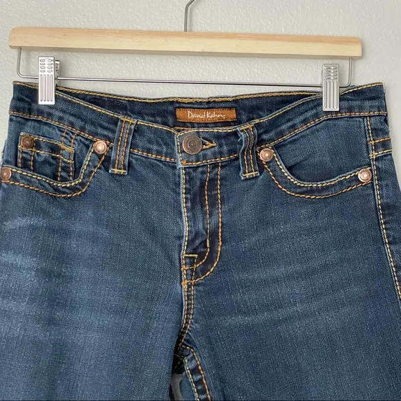David Kahn Straight Leg Blue Denim Jeans Size 29