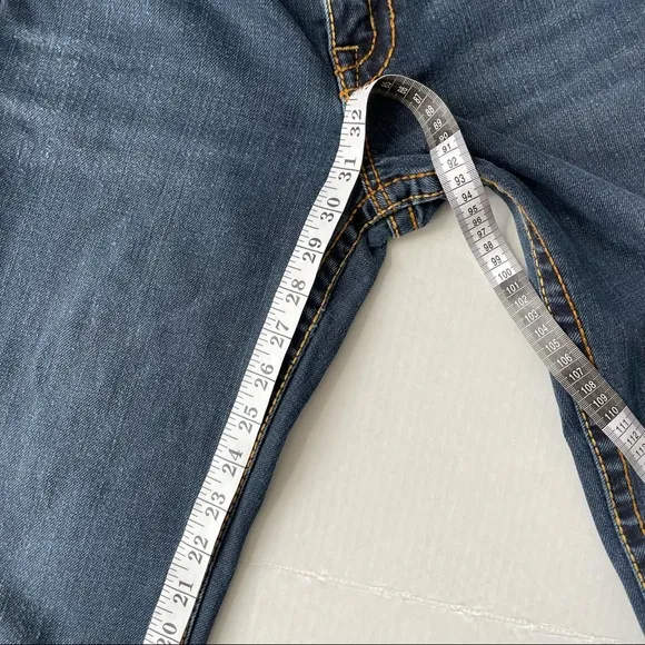 David Kahn Straight Leg Blue Denim Jeans Size 29