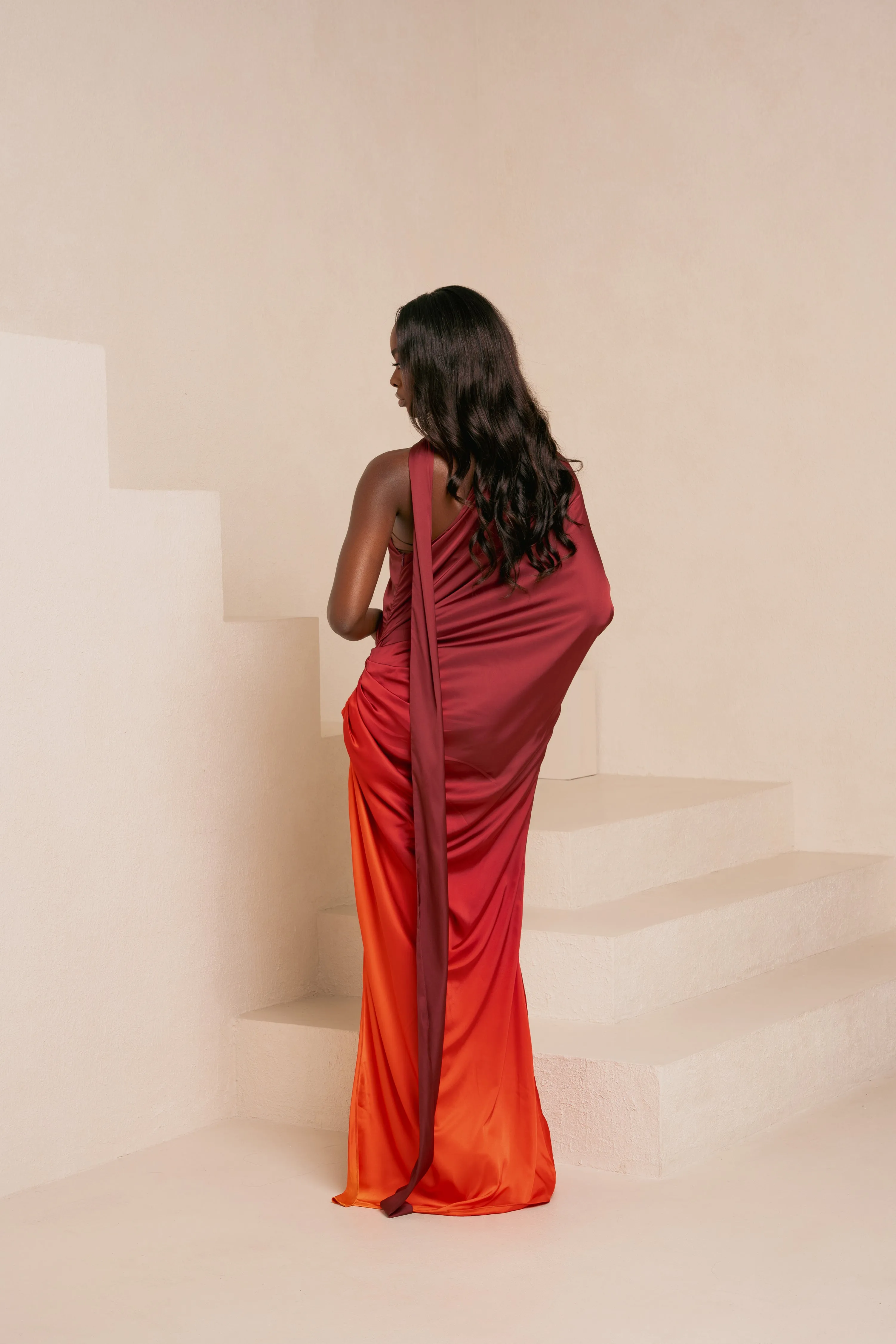 DAWN DRAPE MAXI DRESS