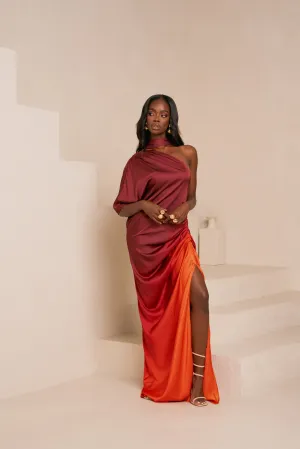 DAWN DRAPE MAXI DRESS