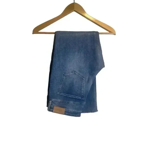 Dear John Blair Straight Distressed Raw Hem Jeans Size 30 EUC