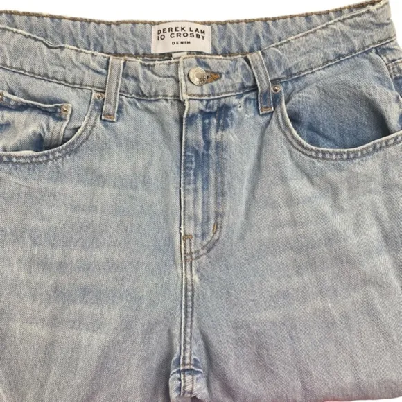DEREK LAM 10 Crosby - Sofia Relaxed Straight Leg Jeans Size 28
