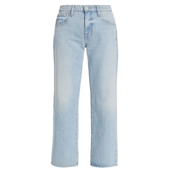 DEREK LAM 10 Crosby - Sofia Relaxed Straight Leg Jeans Size 28