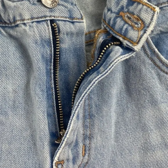 DEREK LAM 10 Crosby - Sofia Relaxed Straight Leg Jeans Size 28