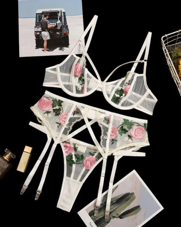Dessous Set Rosa