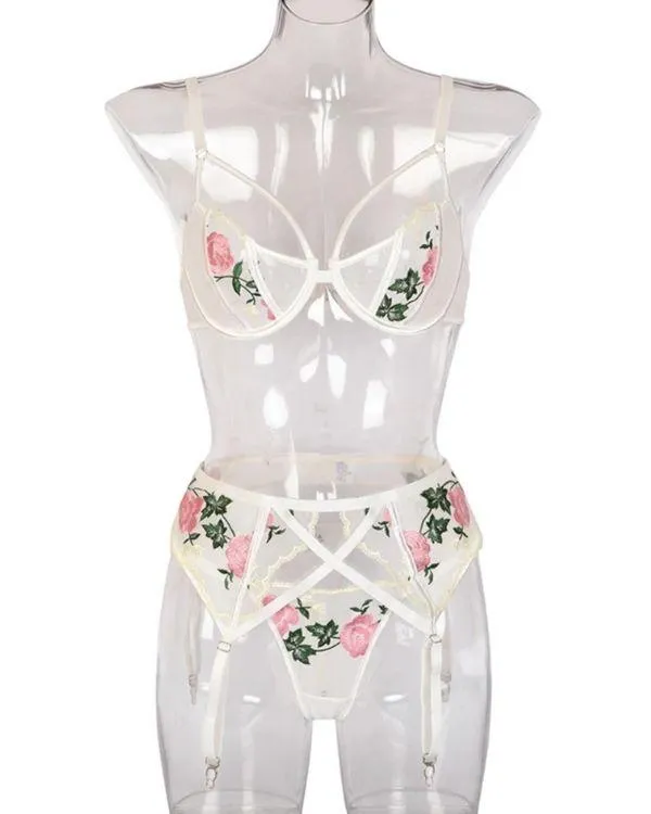 Dessous Set Rosa