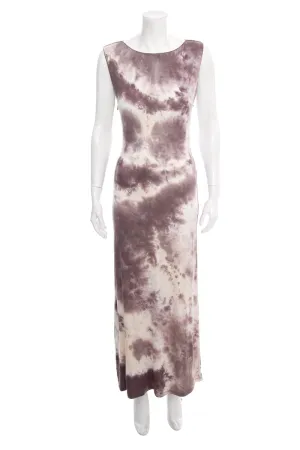 DISSH Mauve Tie Dye Maxi Dress SZ L NWT
