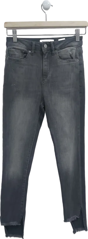 DL1961 Grey Chrissy Trimtone Skinny Jeans W24