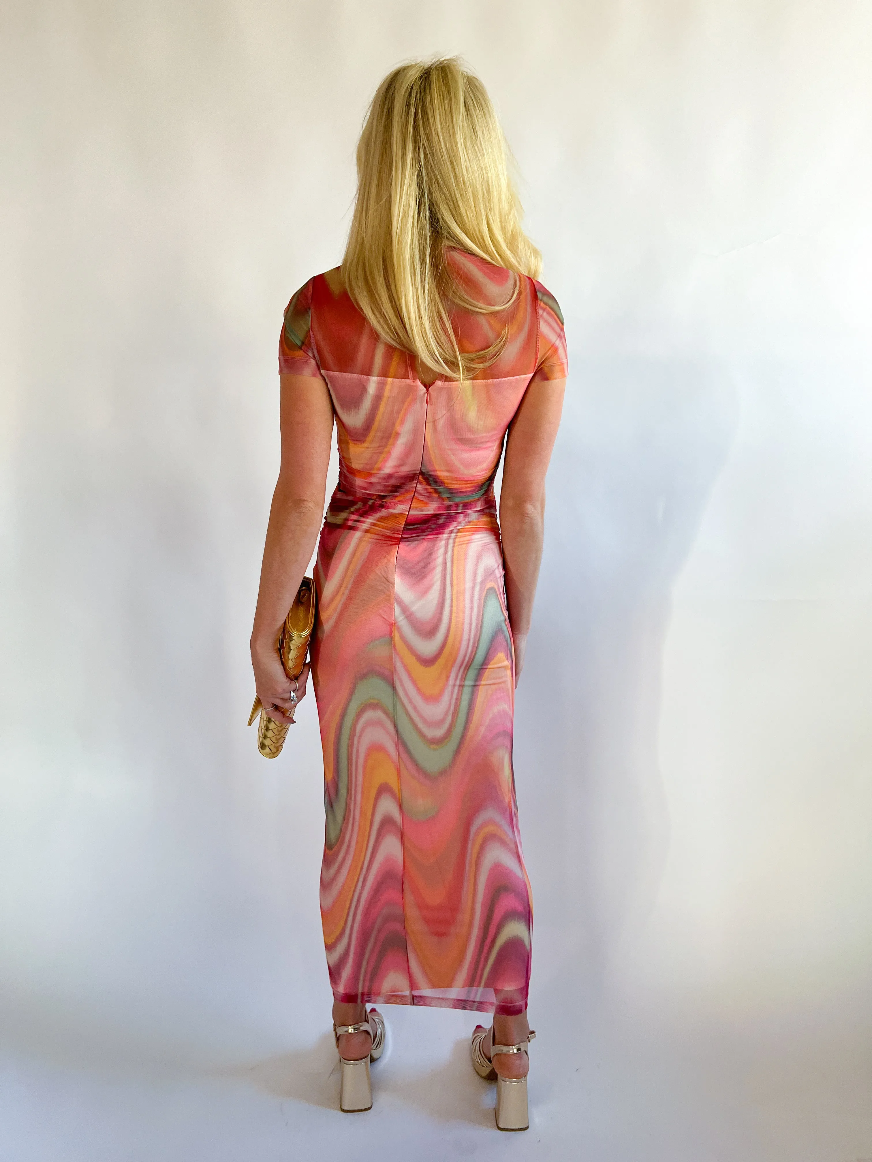 Dominique Bodice Midi Dress