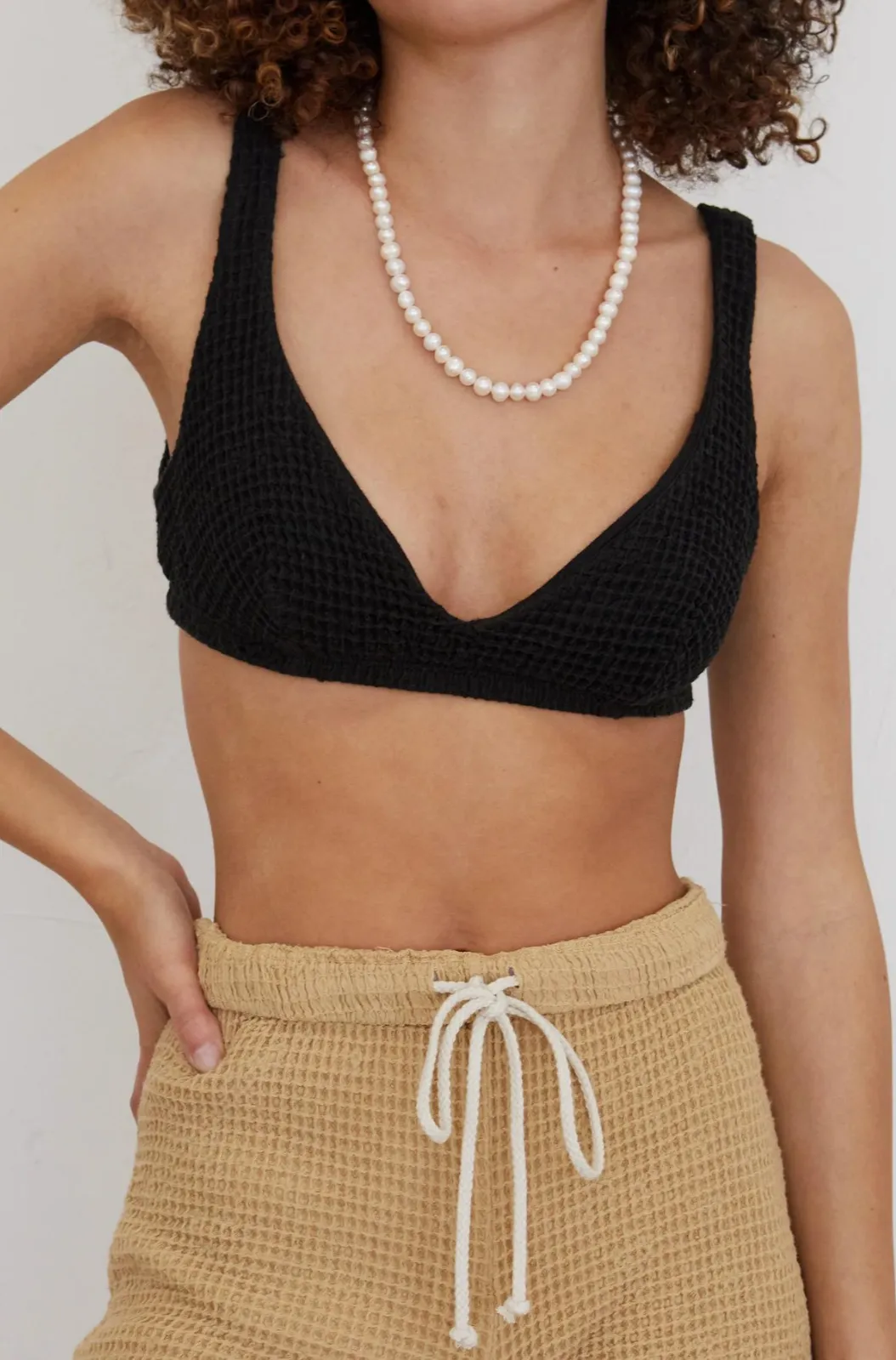 DONNI Waffle Bralette