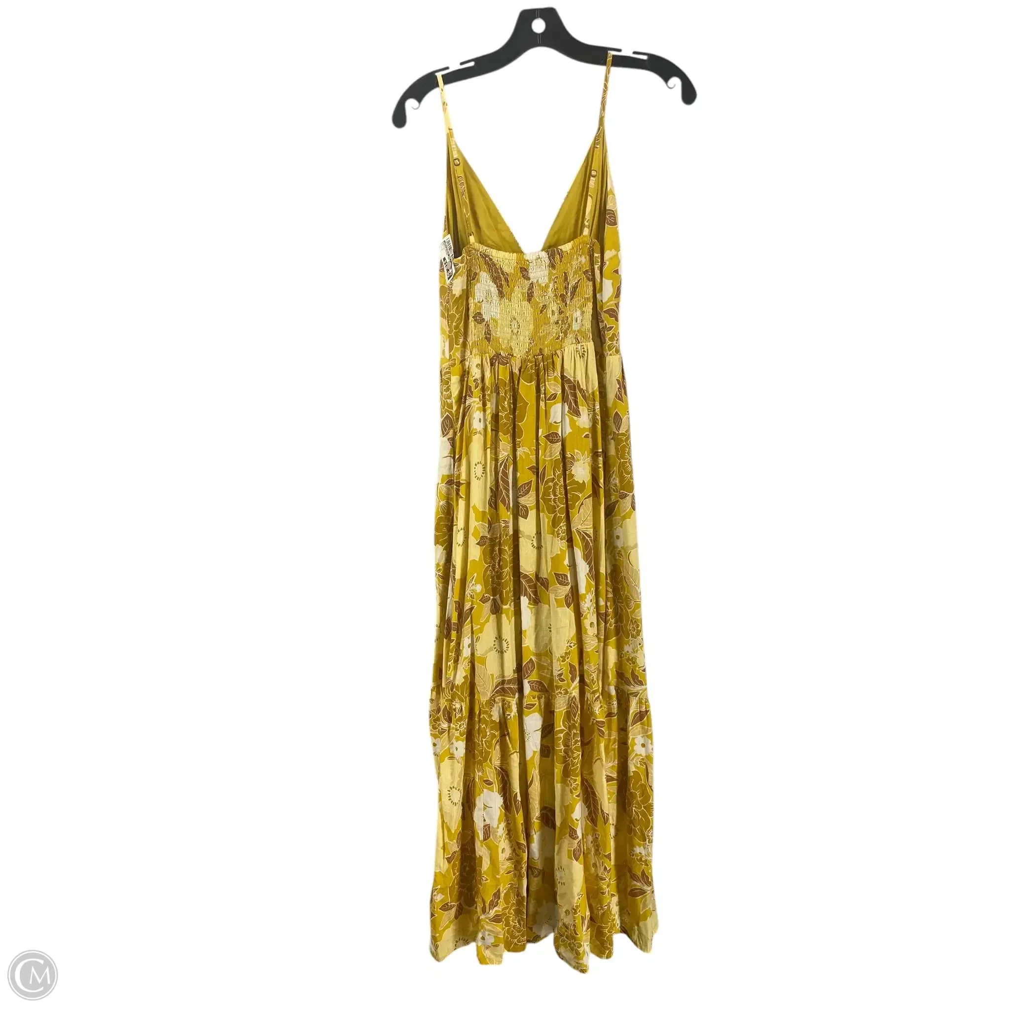 Dress Casual Maxi By Abercrombie And Fitch In Tan, Size: S