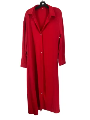 Dress Casual Maxi By Clothes Mentor In Red, Size: L