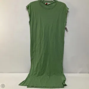 Dress Casual Midi By Free People In Green, Size: Xs