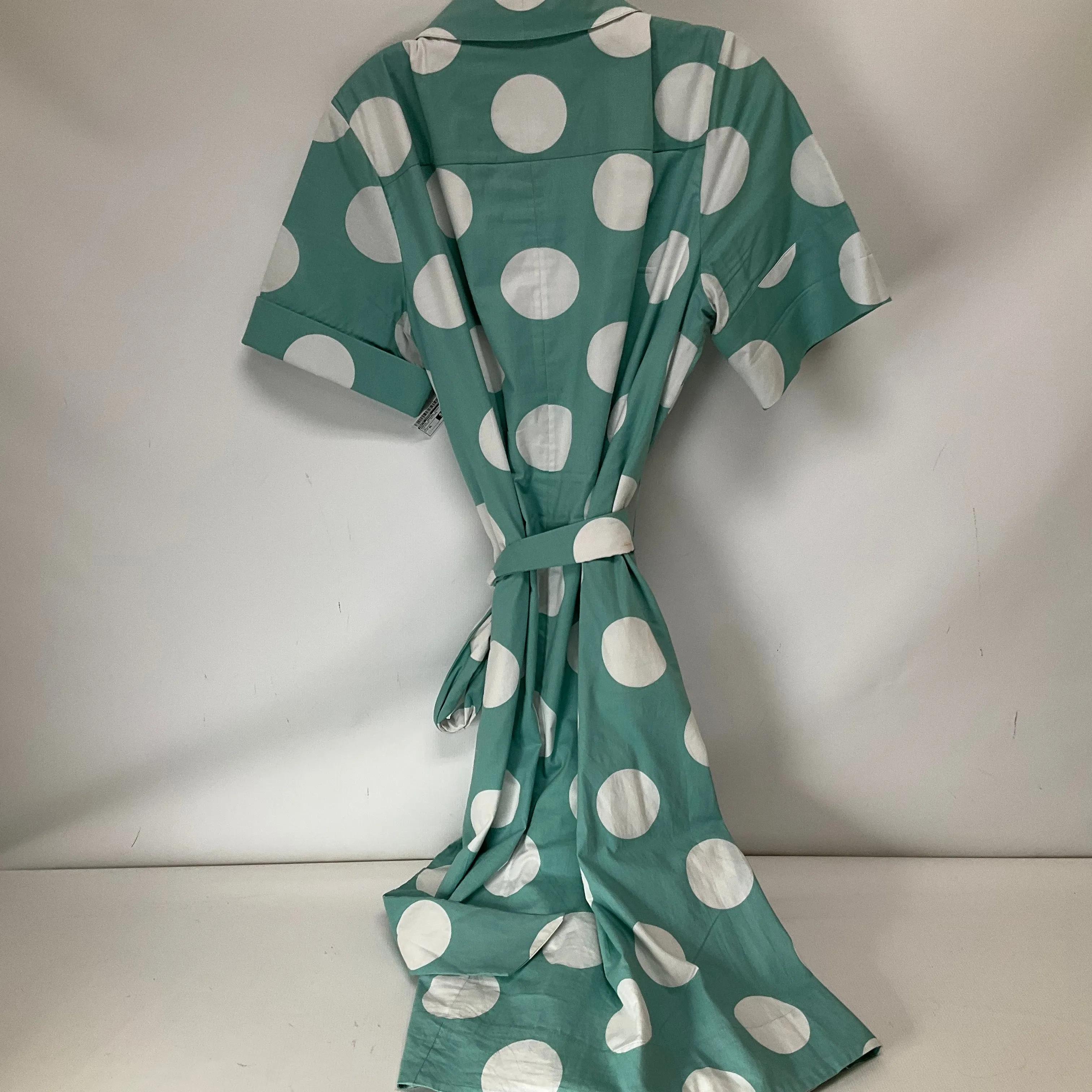 Dress Casual Midi By Kate Spade In Polkadot Pattern, Size: Xl