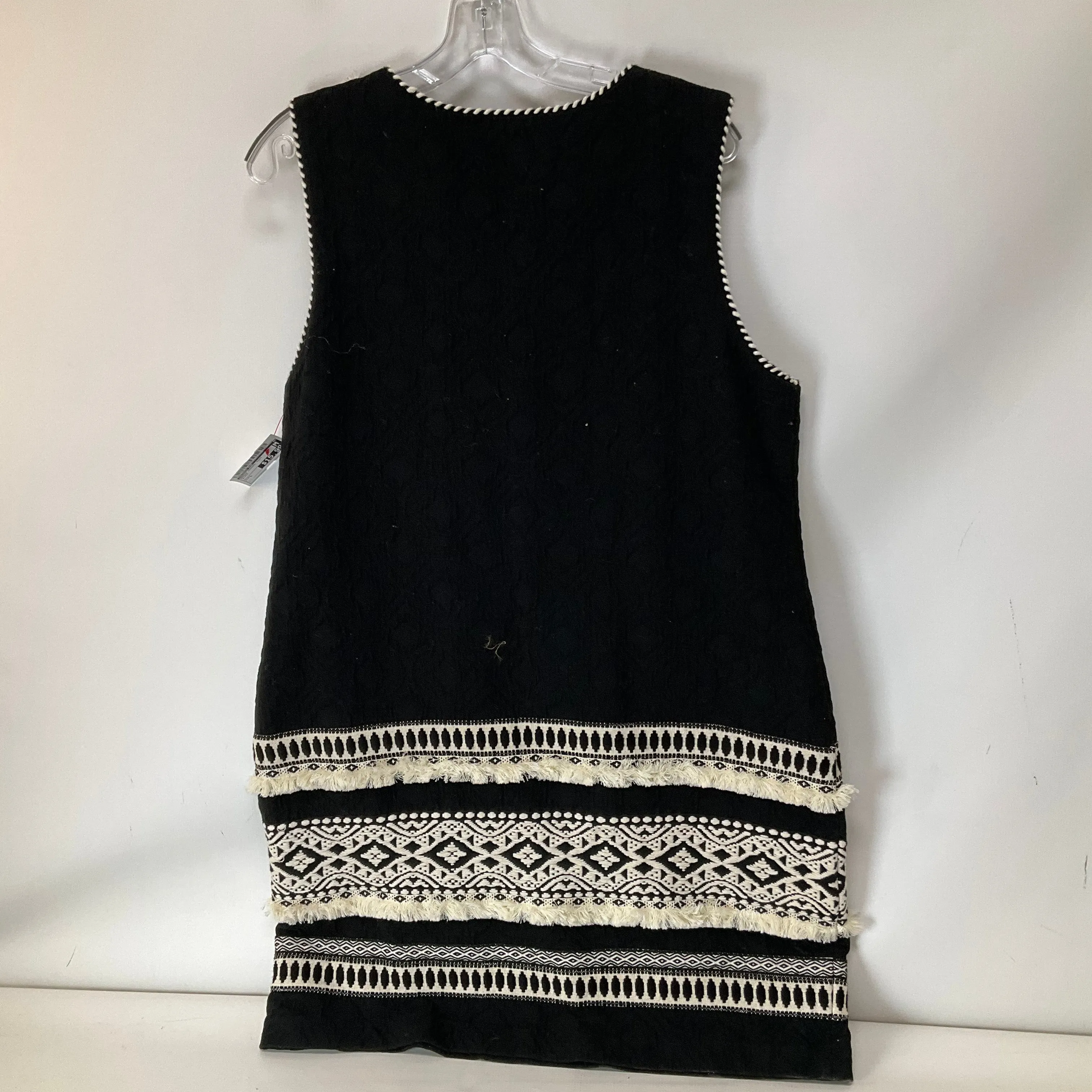 Dress Casual Midi By Meadow Rue In Black, Size: L
