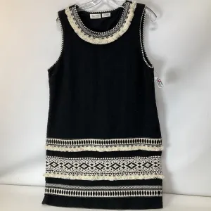 Dress Casual Midi By Meadow Rue In Black, Size: L