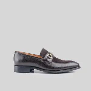 Dress Slip Ons Brown  EL006
