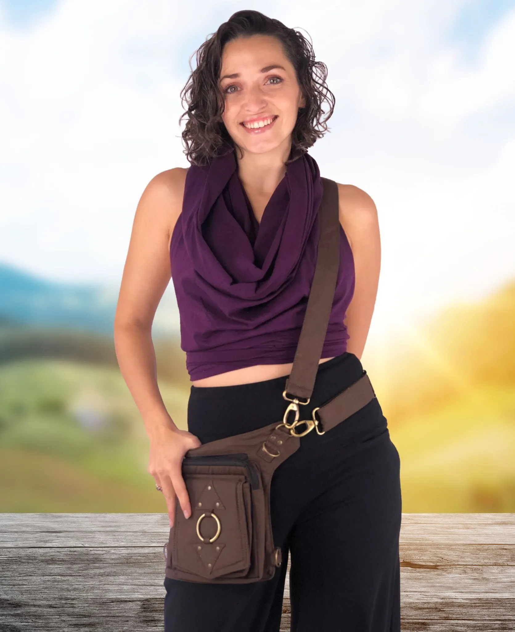 Eclipse Bag Brass