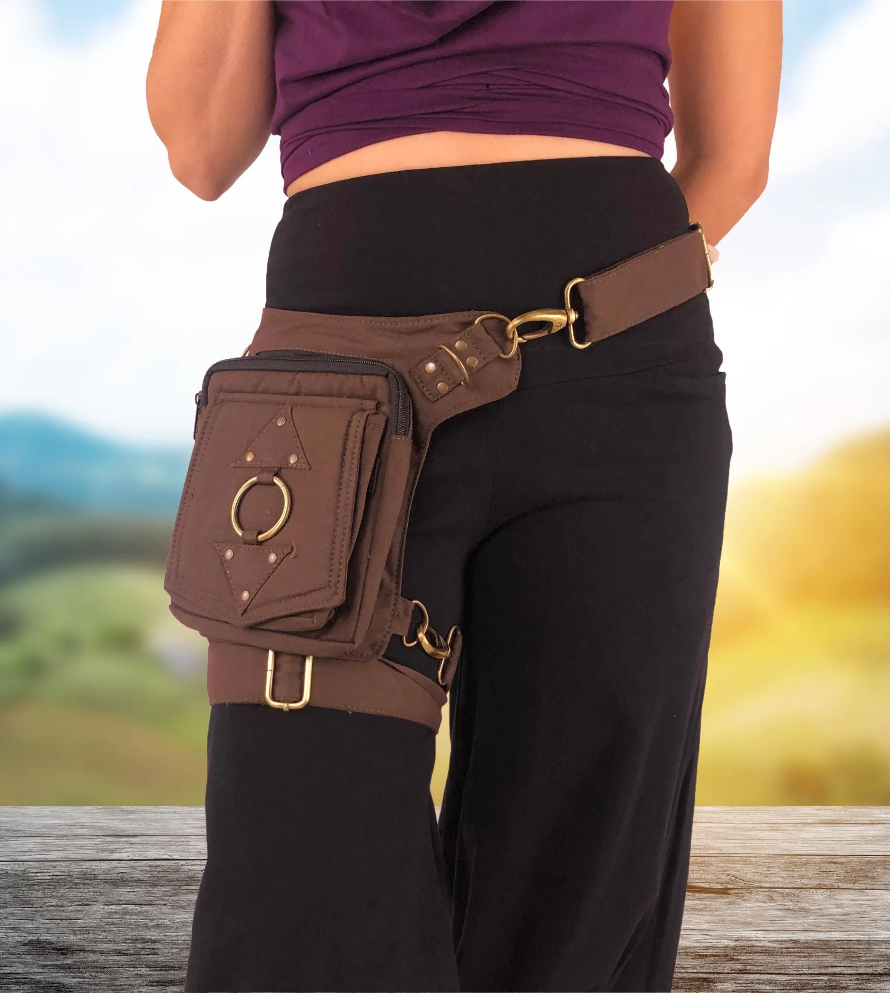 Eclipse Bag Brass