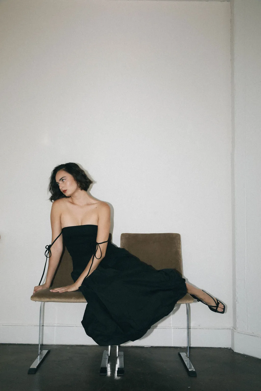 Eliza Bubble Midi Dress