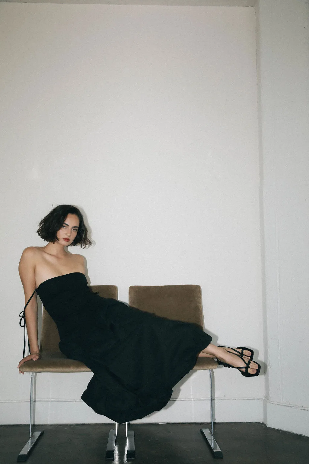 Eliza Bubble Midi Dress