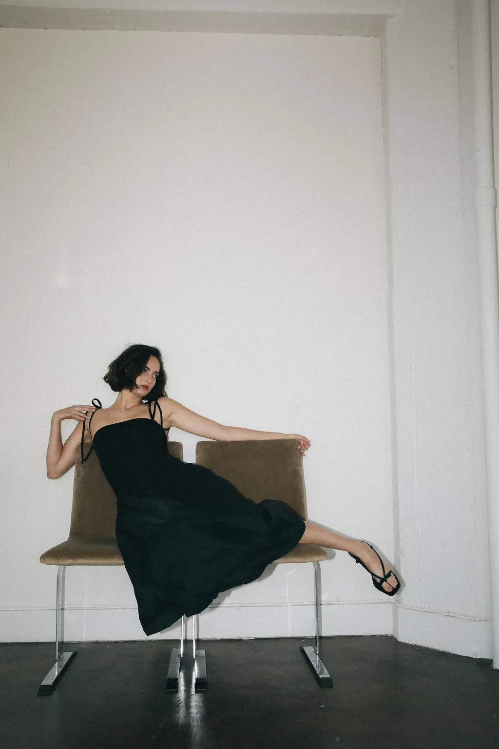 Eliza Bubble Midi Dress