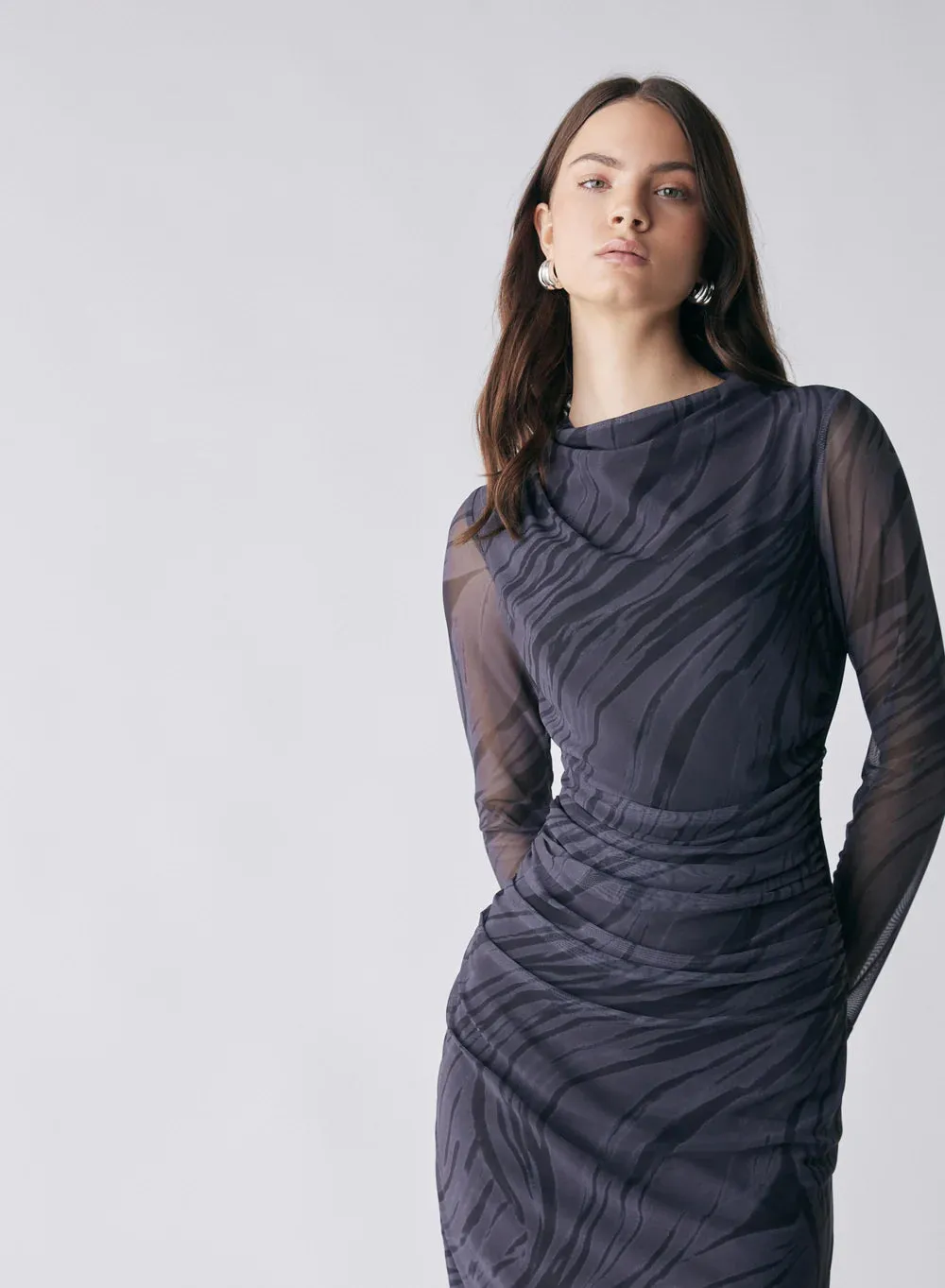 Esmaee Marble Midi Dress