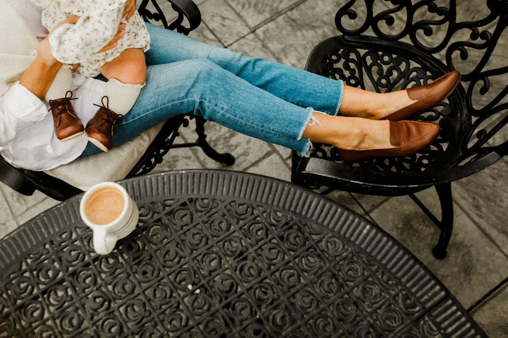 Espresso Calle Loafer {Women's Leather Shoes}